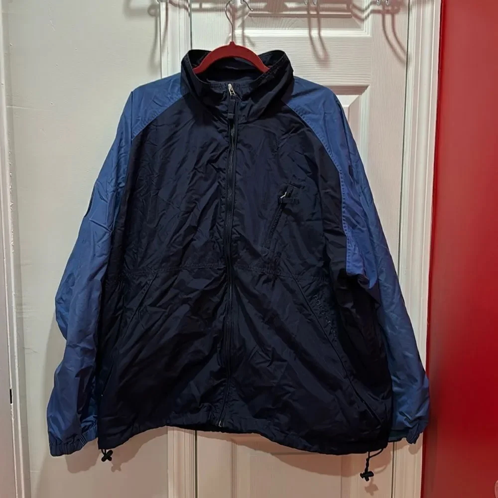 Polo Sport‎ Ralph Lauren Vintage Men's Navy and Blue Jacket size XXL